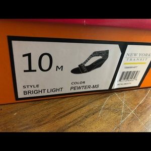 New York transit sandals